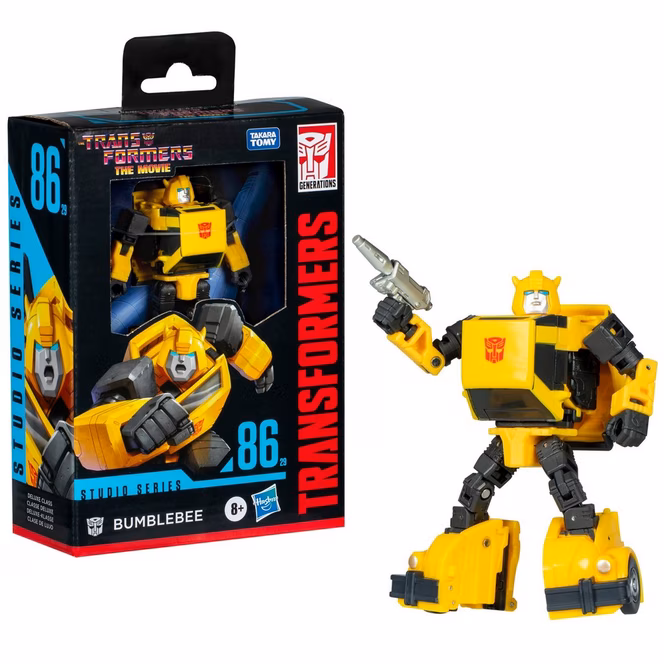 GameStop Hasbro Transformers Toys Studio Series Transformers: The Movie Bumblebee 4.5-in Action Figure