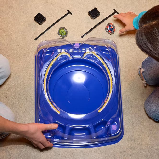GameStop Hasbro Beyblade X Drop Attack Battle Set with Beystadium Arena
