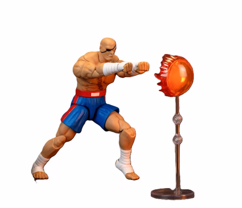 GameStop Ultra Street Fighter II Sagat Deluxe 6-In Action Figure