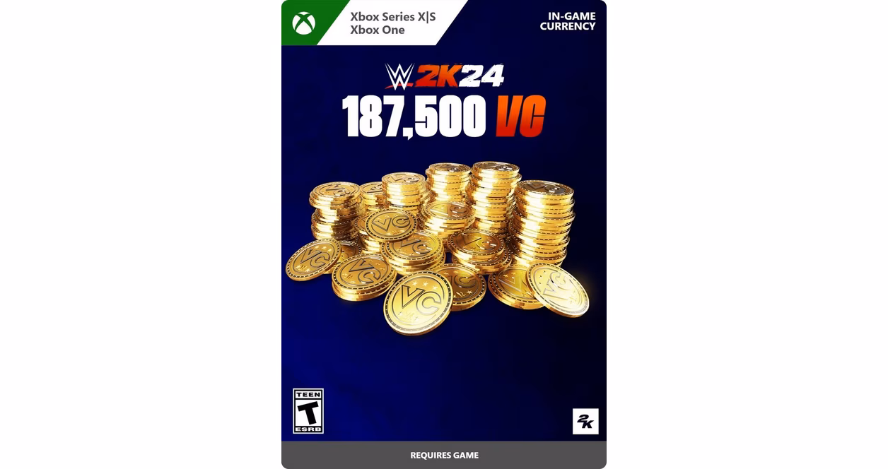 GameStop WWE 2K24: 187,500 Virtual Currency Pack - Xbox Series X/S, Xbox One