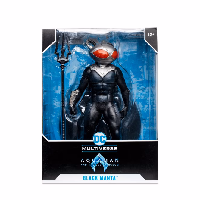 GameStop McFarlane Toys DC Multiverse Aquaman and The Lost Kingdom Black Manta 12-in Statue