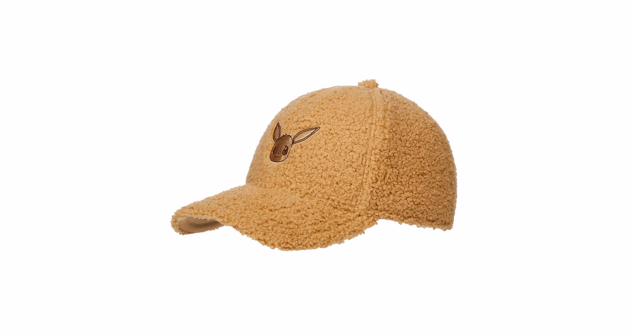 GameStop Pokemon Eevee Sherpa Embroidered Snapback Hat