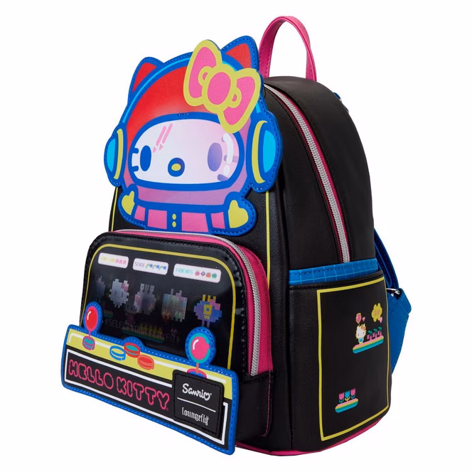 GameStop Loungefly Hello Kitty Kawaii Gamer Mini Backpack GameStop Exclusive