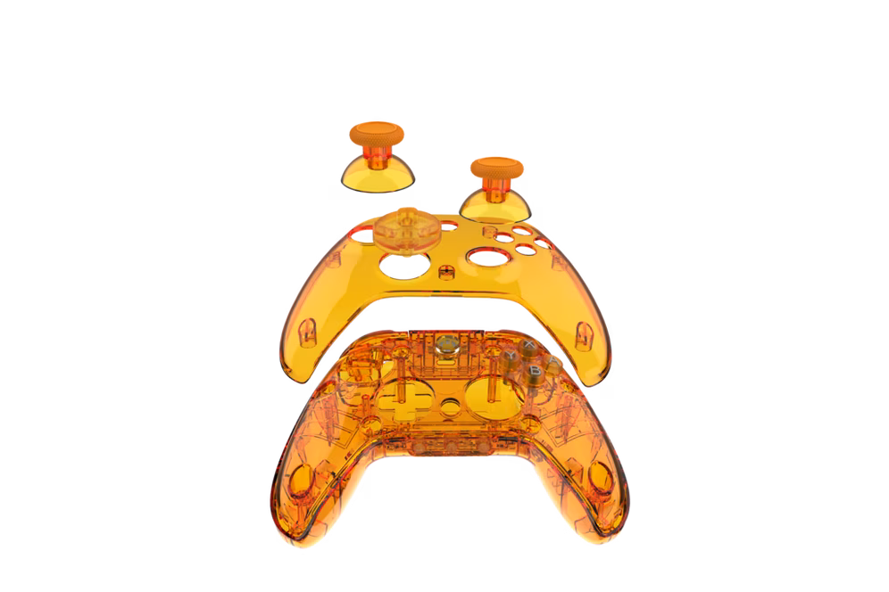 GameStop CANDY CON Transparent Player Ready Pack - Firestone Orange  GameStop Exclusive
