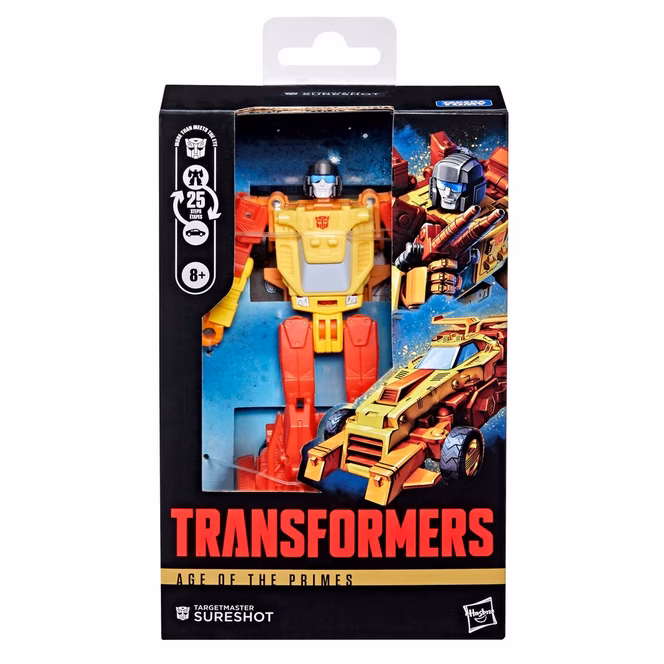 GameStop Hasbro Transformers Age of the Primes Deluxe Class Targetmaster Sureshot 5.5-In Action Figure