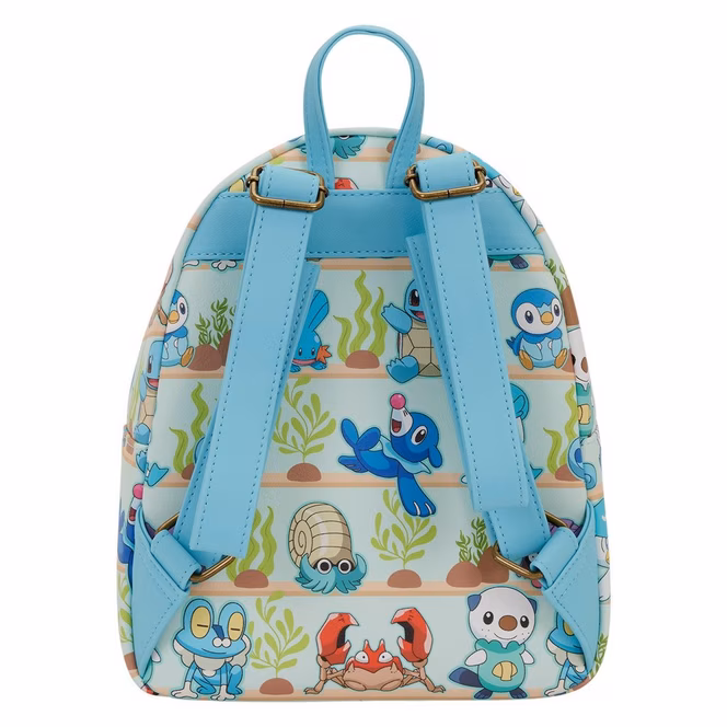 GameStop Loungefly Pokemon Water Type Aquarium Mini Backpack GameStop Exclusive