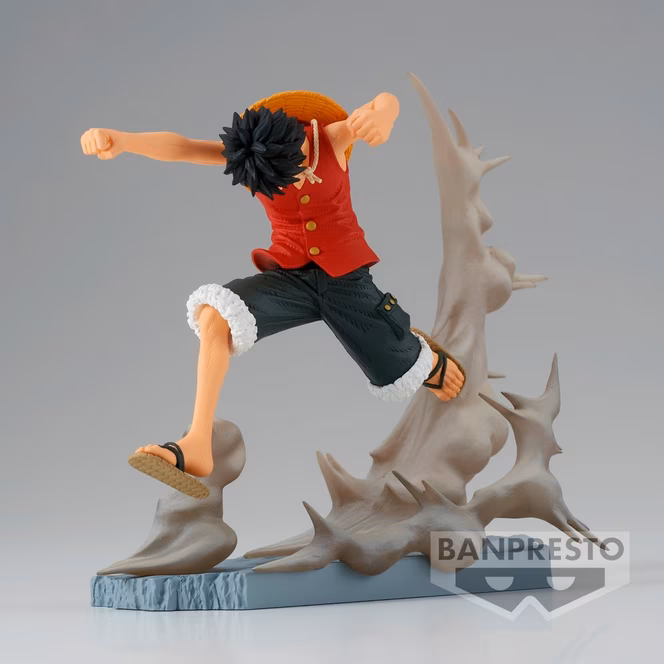 GameStop Banpresto One Piece Senkozekkei Monkey D. Luffy 3.15-in Statue