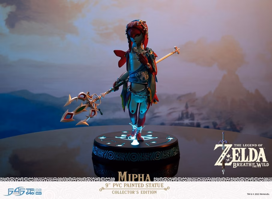 GameStop The Legend of Zelda: Breath of the Wild Collector's Edition Mipha PVC Statue