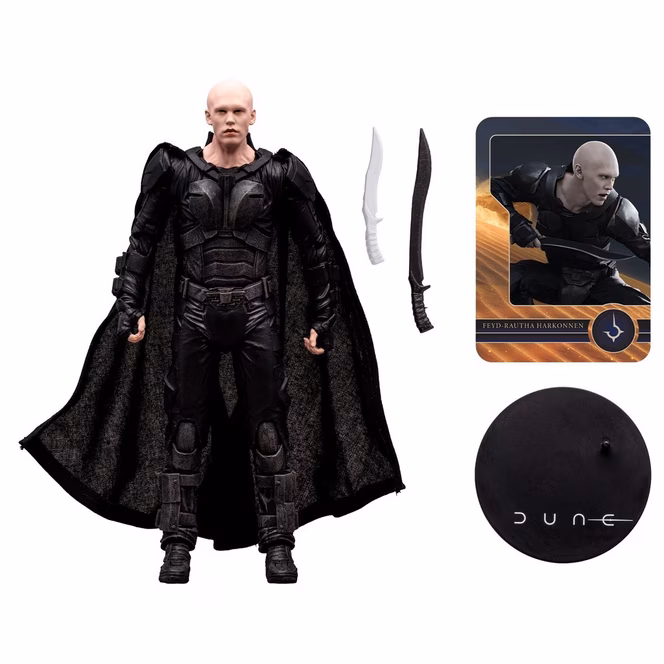 GameStop McFarlane Toys Dune Part Two Feyd-Rautha Harkonnen 7-in Figure