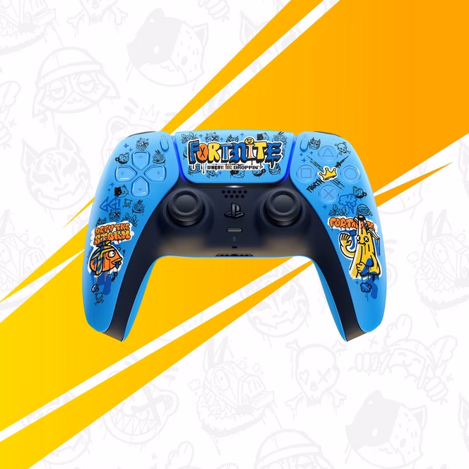 GameStop Sony DualSense Wireless Controller for PlayStation 5 - Fortnite Limited Edition
