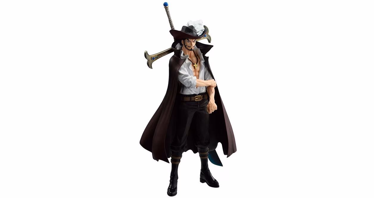 GameStop Bandai Spirits Masterlise Ichibansho One Piece Dracule Mihawk (Beyond the Trials) 9.8-in Figure