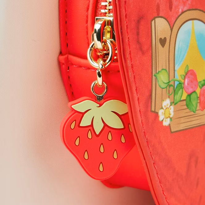 GameStop Loungefly Strawberry Shortcake Strawberry House Mini Backpack