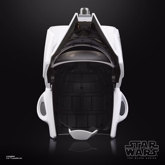 GameStop Hasbro Star Wars: The Black Series Scout Trooper Premium Electronic Helmet