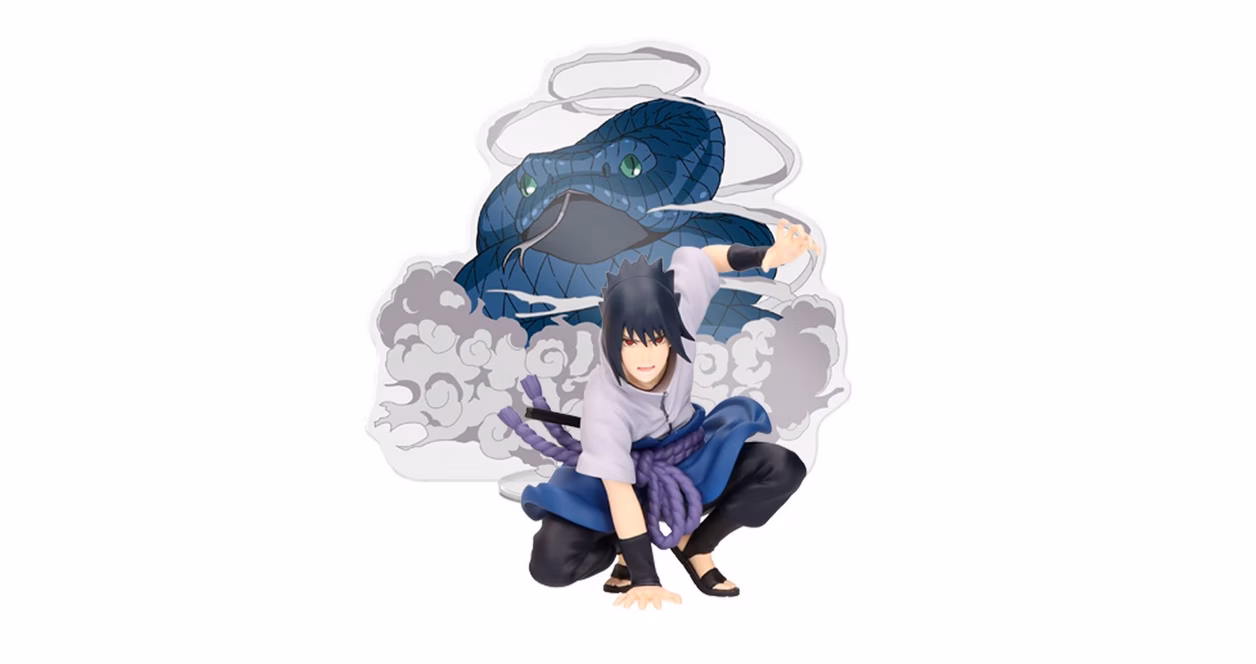 GameStop Banpresto Naruto Shippuden Panel Spectacle Special Uchiha Sasuke 3.5-in Statue
