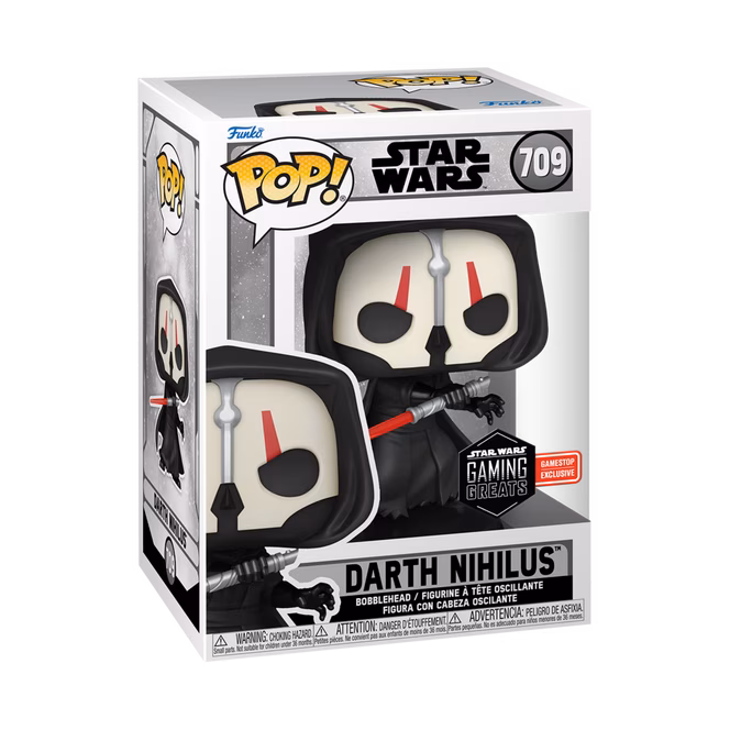 GameStop Funko Box: Star Wars Gaming Greats Darth Nihilus and Darth Sion Funko Collector Box GameStop Exclusive