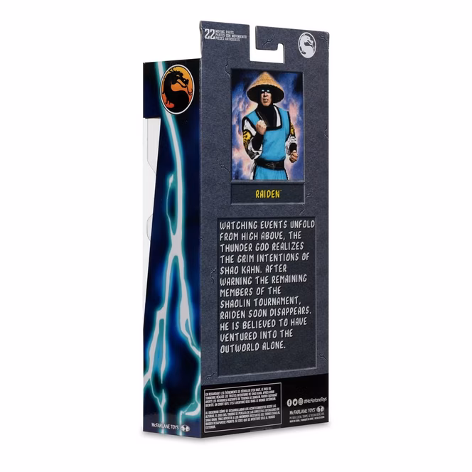 GameStop McFarlane Toys Mortal Kombat Klassic Raiden 7-in Scale Figure