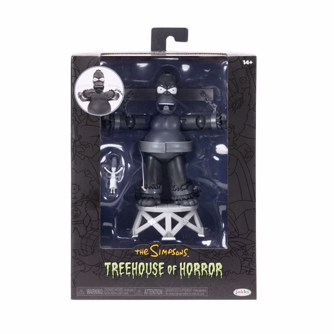 GameStop The Simpsons Premium King Homer with Mini Marge 5in Action Figure