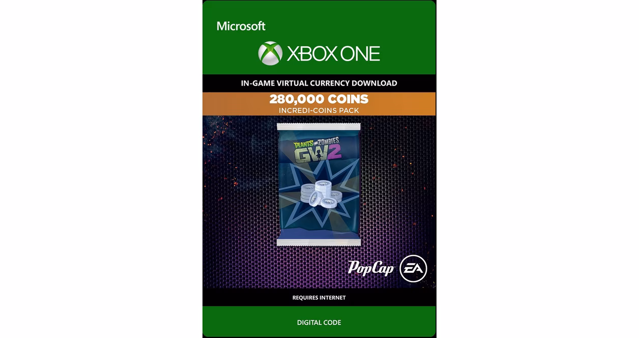 GameStop Plants vs. Zombies Garden Warfare 2 280,000 Incredi-Coins Pack