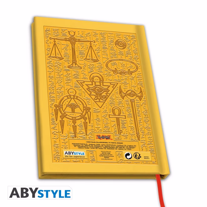 GameStop ABYstyle Yu-Gi-Oh! Millennium Puzzle Notebook A5 180 Pages