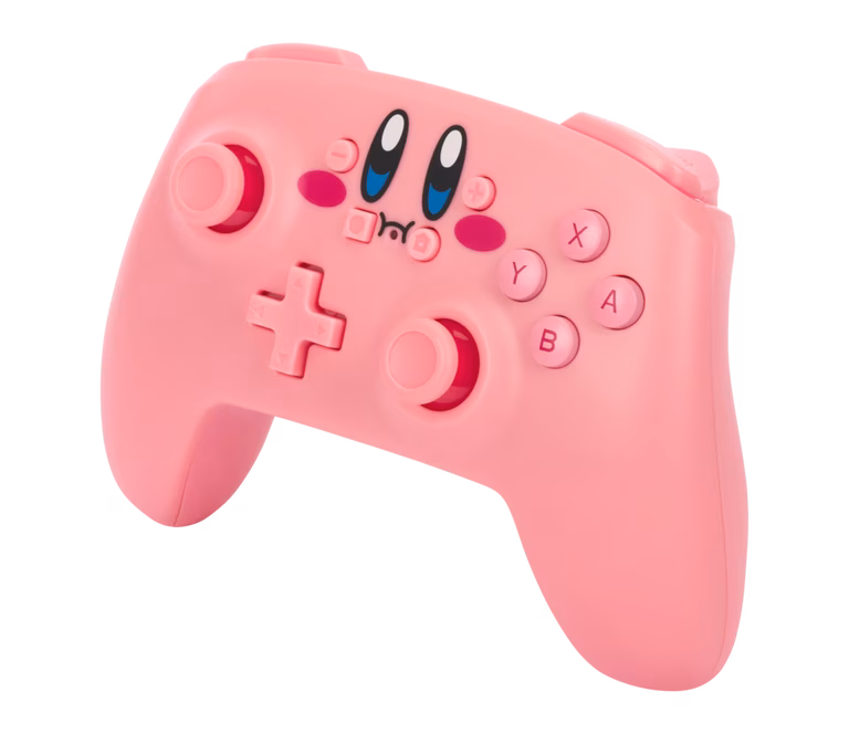 GameStop PowerA Wireless Controller for Nintendo Switch - Kirby