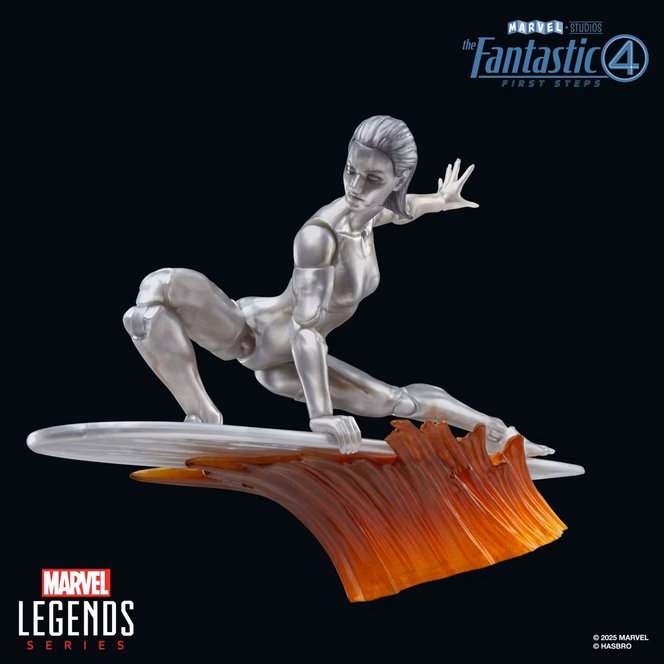GameStop Hasbro Marvel Fantastic Four: First Steps Silver Surfer (Legends Series) 6-in Action Figure