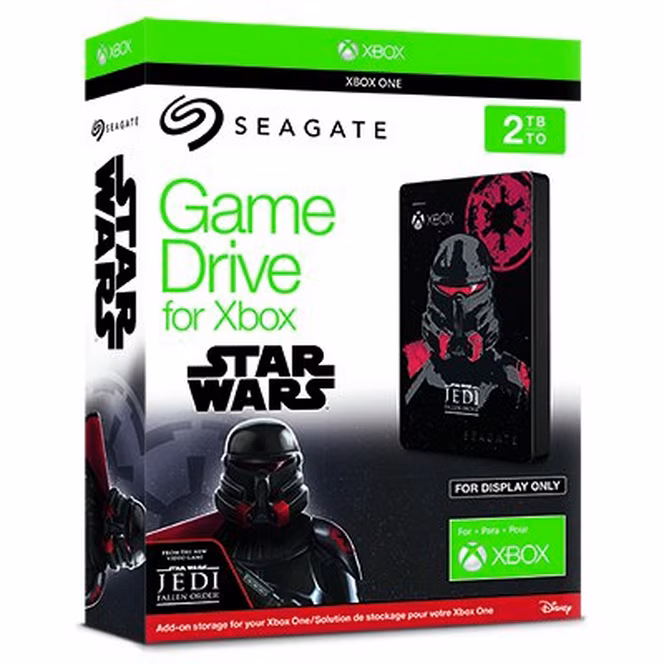 GameStop Seagate Game Drive 2TB Star Wars Jedi: Fallen Order Special Edition for Xbox One