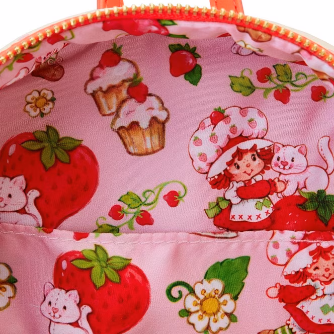 GameStop Loungefly Strawberry Shortcake Strawberry House Mini Backpack