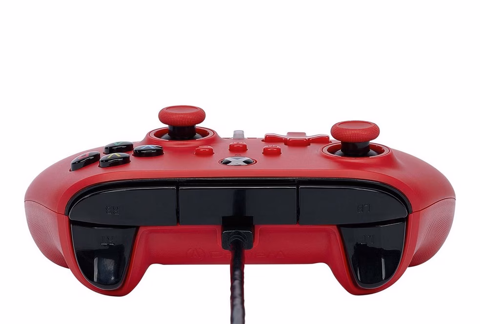 GameStop PowerA Enhanced Wired Controller for Xbox Series X/S - Artisan Red