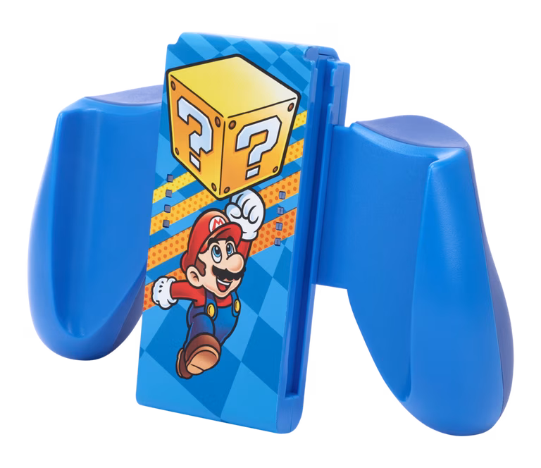 GameStop PowerA Joy-Con Comfort Grip for Nintendo Switch - Mystery Block Mario