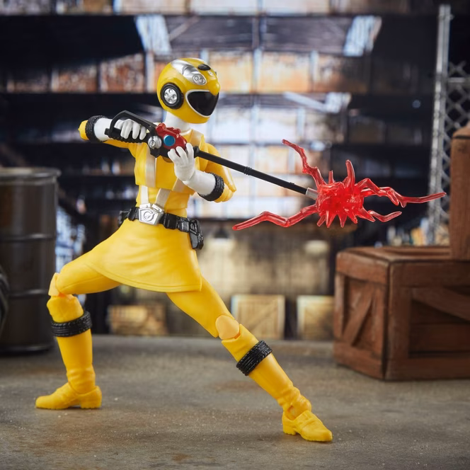 GameStop Hasbro Power Rangers Lightning Collection Lightspeed RPM Yellow Ranger 6-in Action Figure