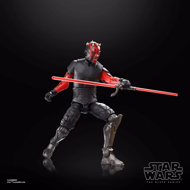 GameStop Hasbro Star Wars: The Black Series Gaming Greats Star Wars: Battlefront II Darth Maul (Old Master) 6-in Action Figure GameStop Exclusive