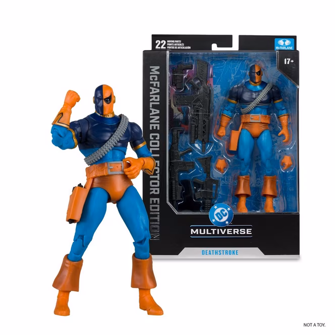GameStop McFarlane Toys DC Collector Edition Deathstroke (or Chase) 7-in Action Figure