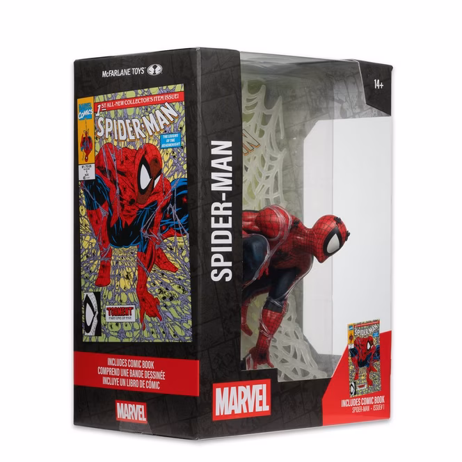 GameStop McFarlane Toys Collection Marvel Spider-Man (Issue 1, Cover Artwork) 1:6th Statue