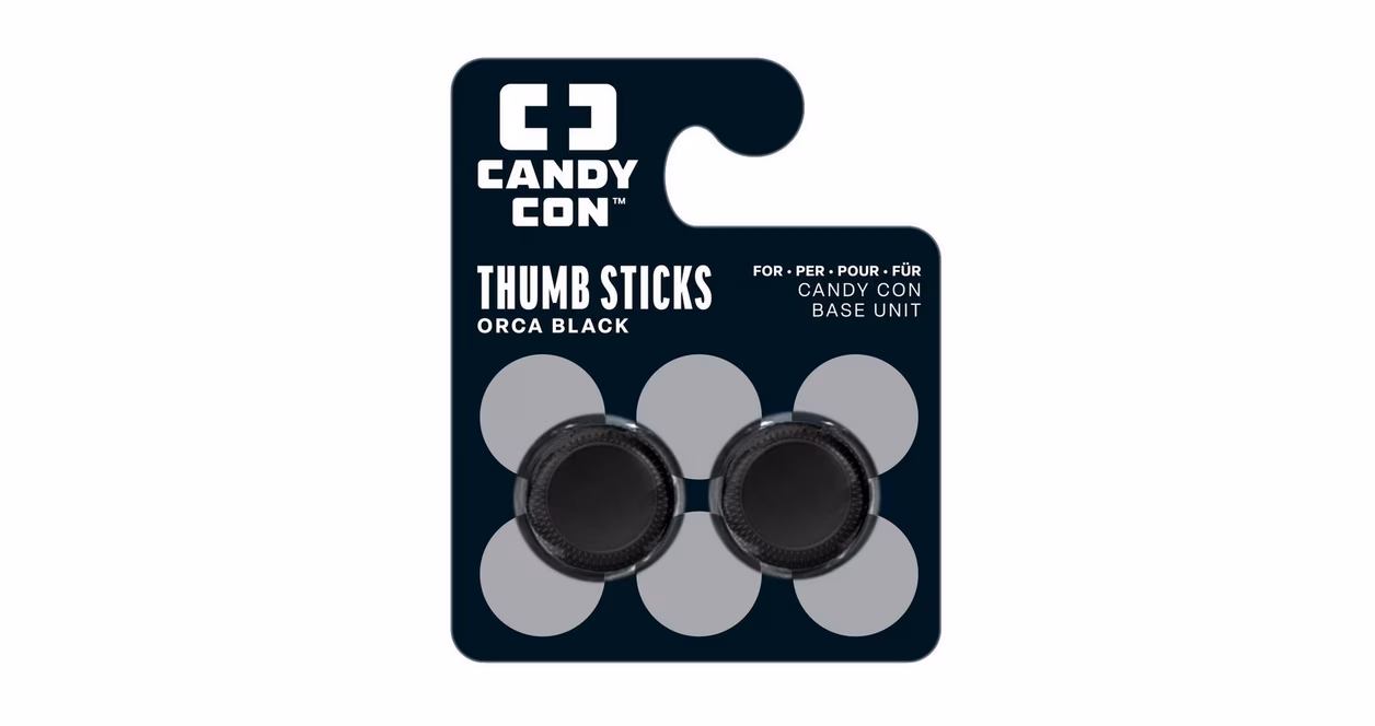 GameStop CANDY CON Thumb Stick - Orca Black GameStop Exclusive