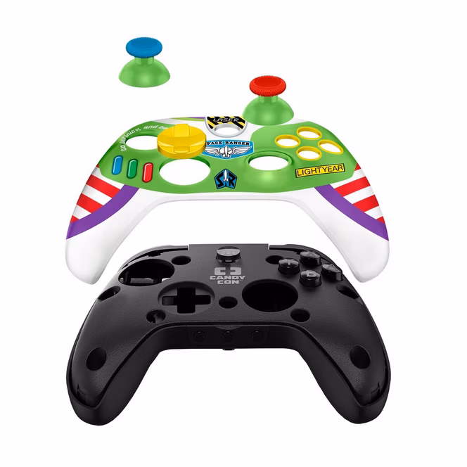 GameStop CANDY CON x Disney Toy Story  Buzz Lightyear Combo Pack Controller Kit GameStop Exclusive