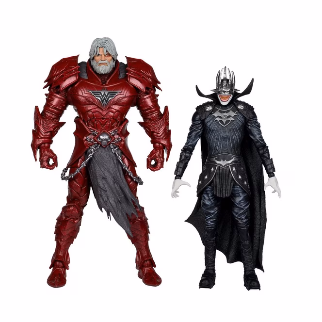GameStop McFarlane Toys Dc Multiverse Collector Edition The Batman Who Laughs Knight Armor and Merciless (Issue 4) 7-in Action Figure Set 2-Pack