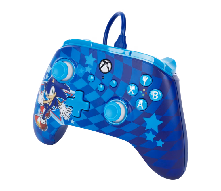 GameStop PowerA Advantage Wired Controller for Xbox Series X/S - Sonic the Hedgehog