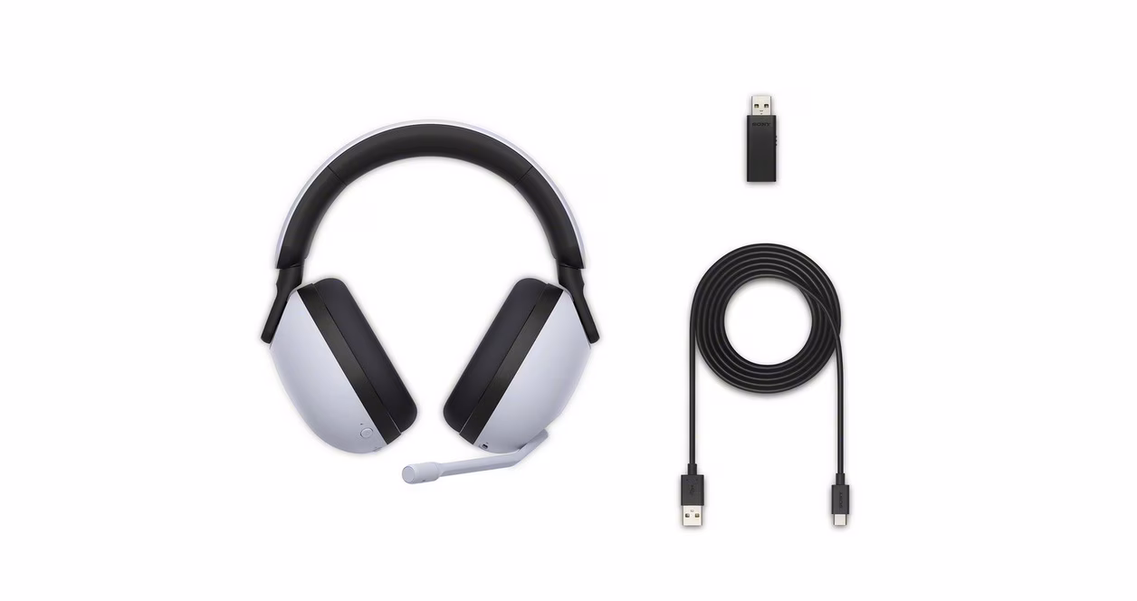 GameStop Sony INZONE H7 Wireless Gaming Headset for PC and PlayStation 5