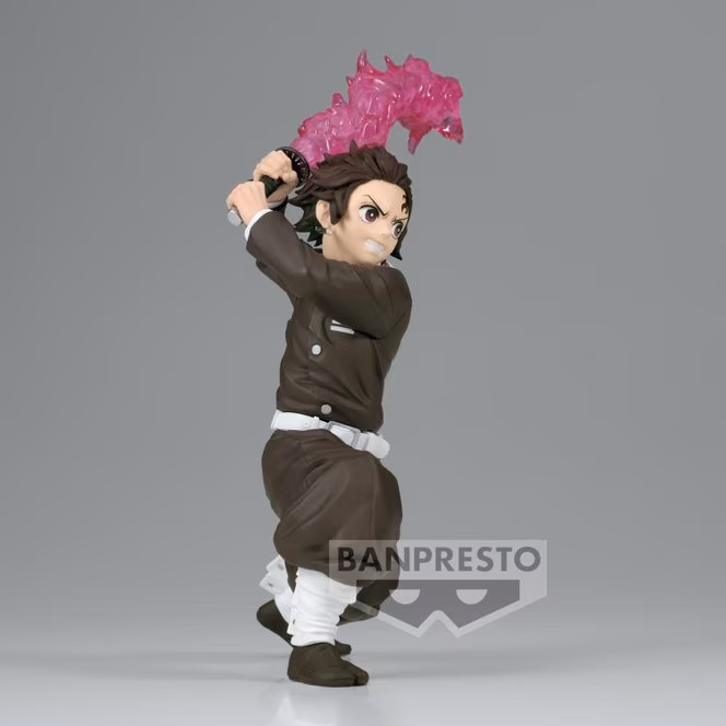GameStop Banpresto Demon Slayer: Kimetsu no Yaiba Vibration Stars Tanjiro Kamado 5.12-in Statue