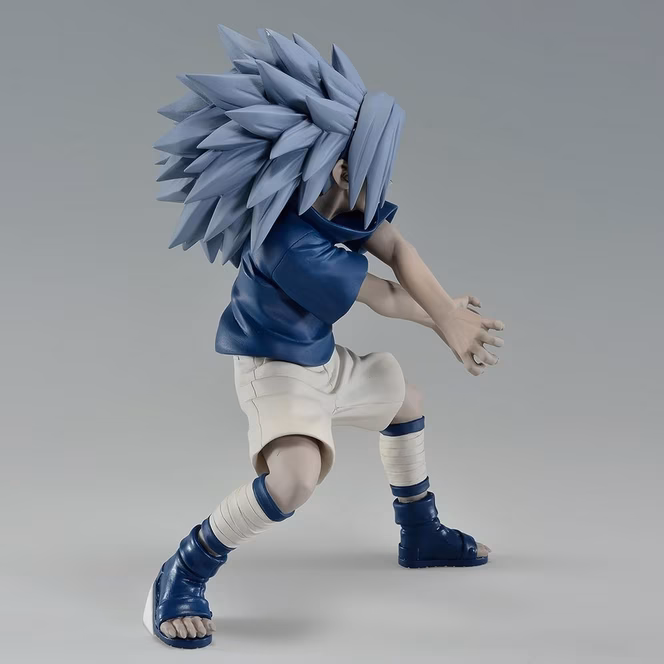 GameStop Banpresto Naruto Vibration Stars Sasuke Uchiha (Curse Mark Version) 5.10-in Statue