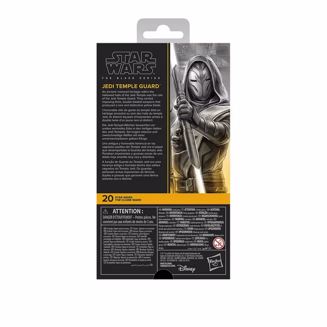 GameStop Hasbro Star Wars: The Black Series Jedi Temple Guard (The Clone Wars) Premium 6-in Action Figure
