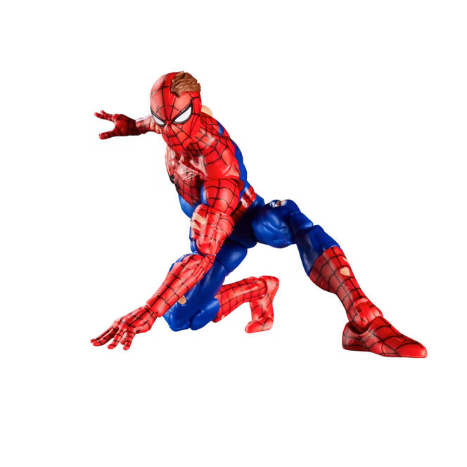 GameStop Hasbro Marvel Legends Series Magic: The Gathering Battle-Damaged Spider-Man 6-in Action Figure