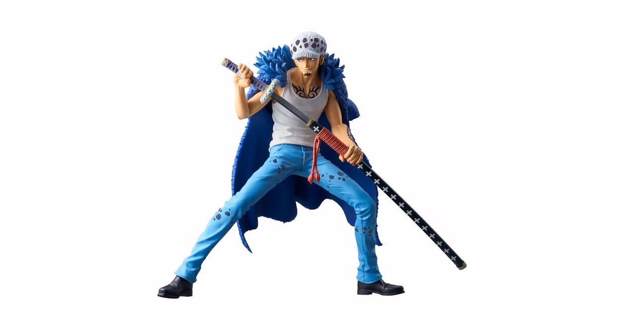 GameStop Banpresto One piece Grandista Trafalgar D. Water Law 8.7-in Statue