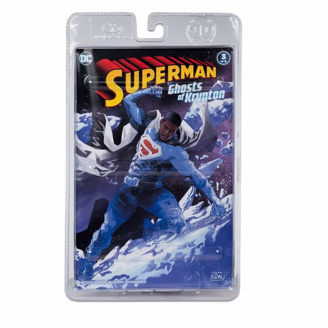 GameStop McFarlane Toys DC Multiverse Superman: Ghost of Krypton Superman (Earth-2) 7-in Action Figure with Comic