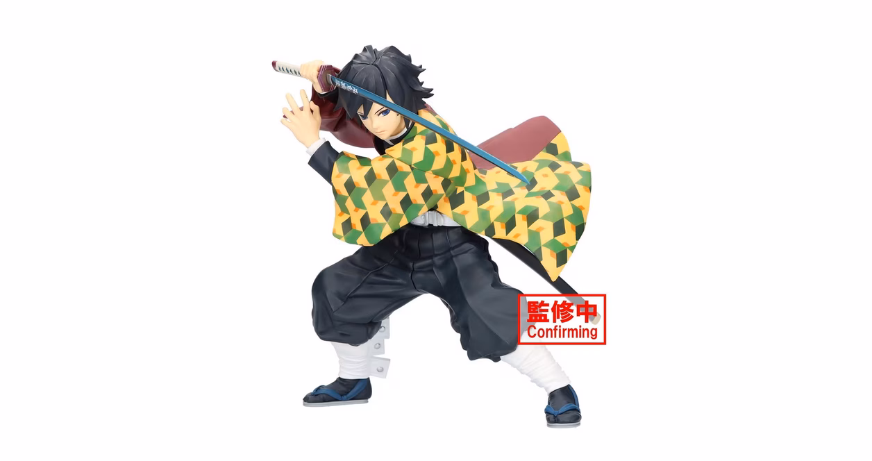 GameStop Banpresto Demon Slayer: Kimetsu No Yaiba Maximatic The Giyu Tomioka 6.7-in Statue