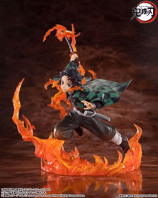 GameStop Bandai Demon Slayer: Kimetsu no Yaiba Tamashii Nations FiguartsZero Tanjiro Kamado (Kyojuro Rengoku's Sword Guard ver.) 7.07-in Figure