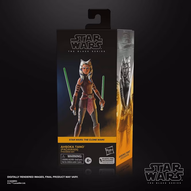 GameStop Hasbro Star Wars: The Black Series Star Wars: The Clone Wars Ahsoka Tano (Padawan) 6-in Action Figure