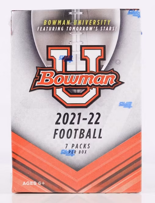GameStop 2022 Bowman University Football Blaster Box
