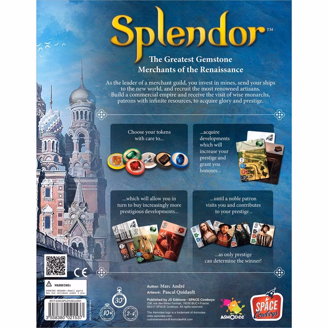 GameStop Splendor Board Game