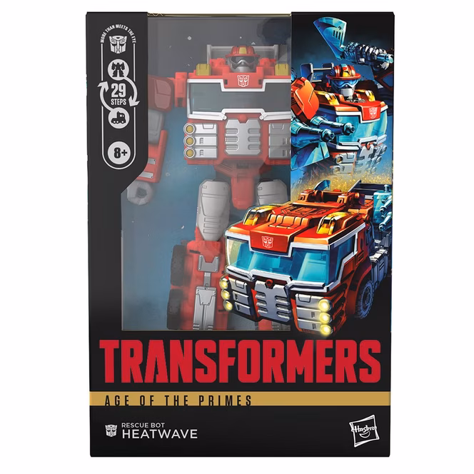 GameStop Hasbro Transformers Generations Voyager Class Rescue Bot Heatwave 7-in Action Figure